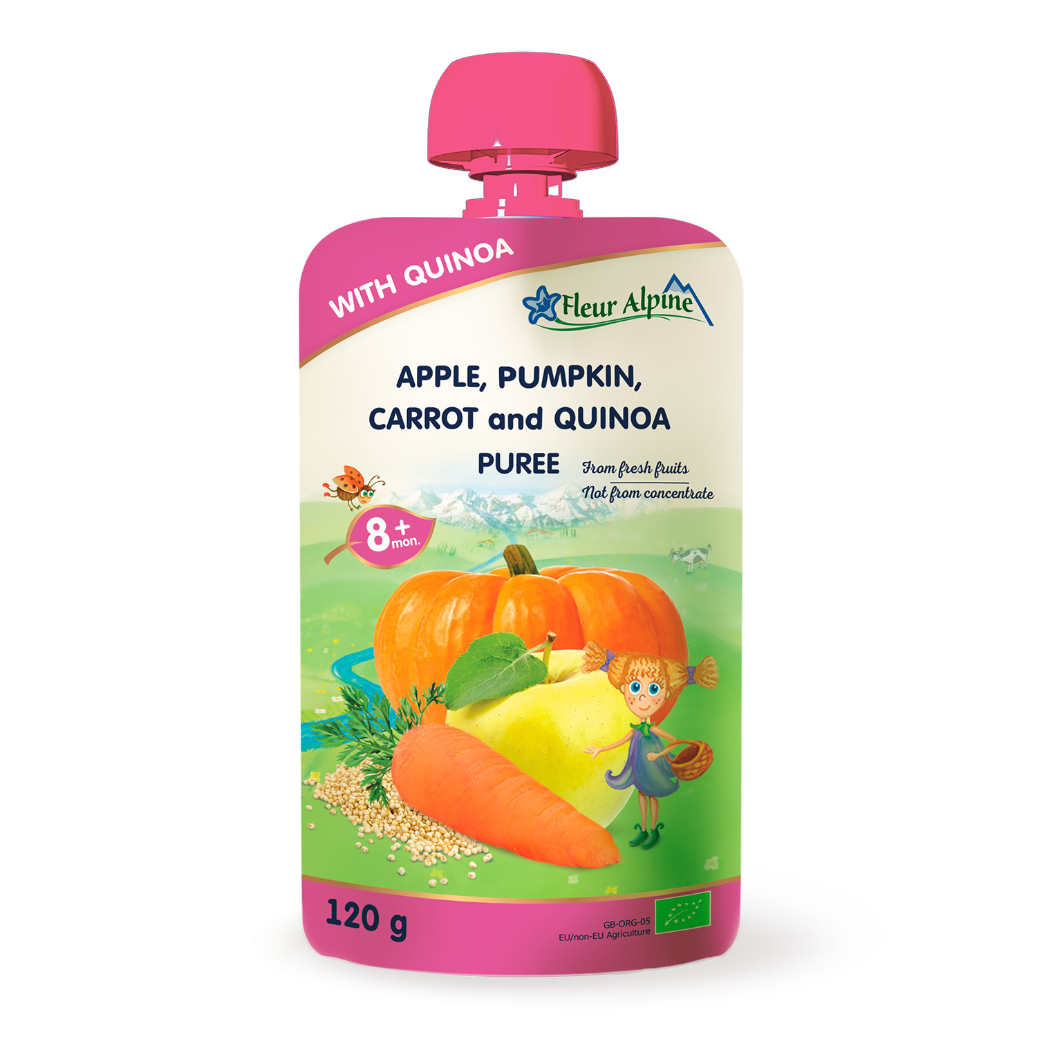 Fleur Alpine org. pire sa bundevom I kinoom 120g 