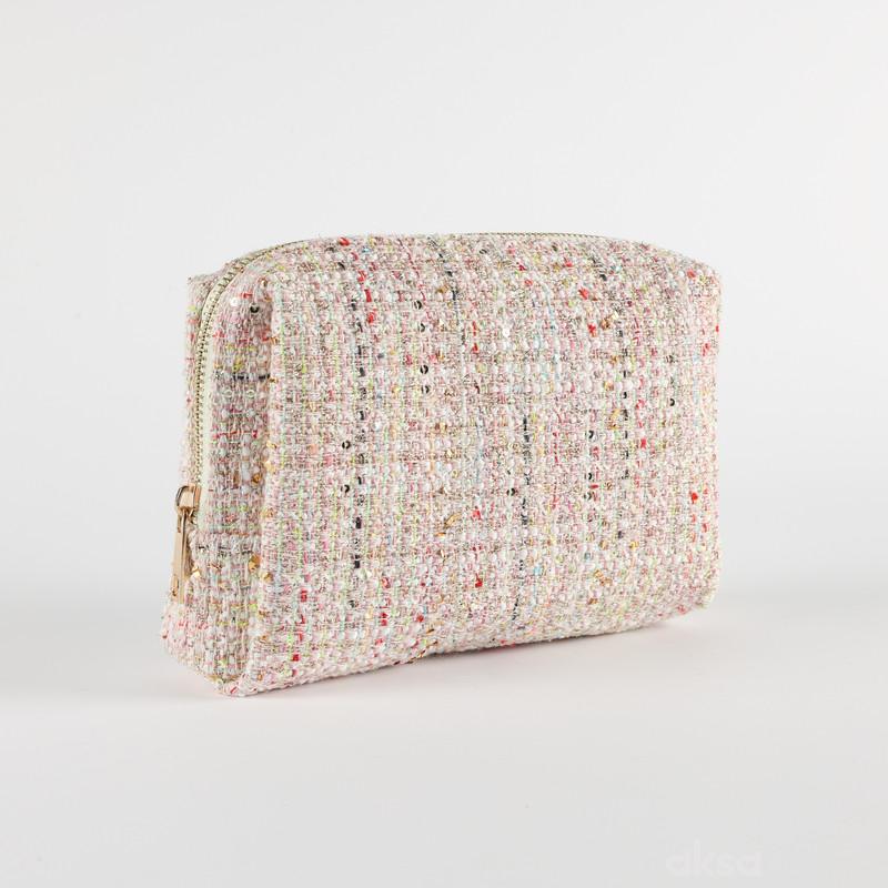 Be Cute neseser roze 19x6x14 cm