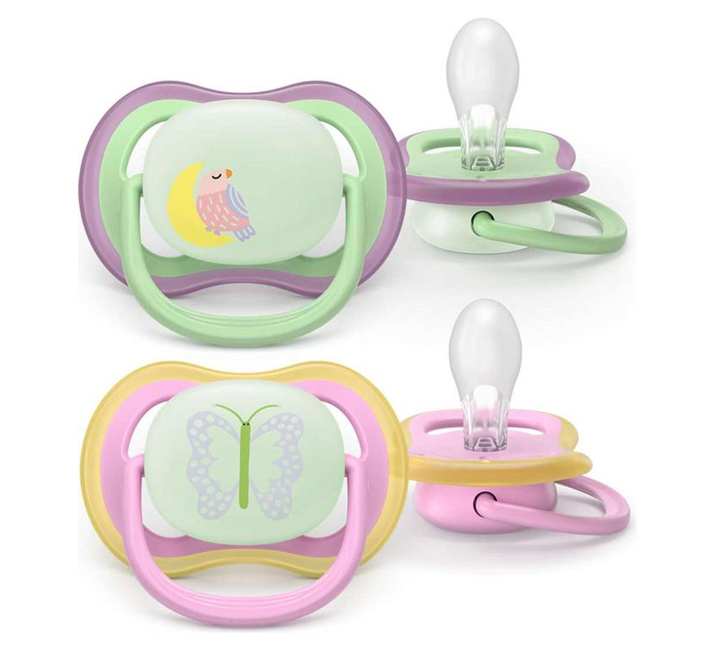 Avent var sthr air noćna 6-18m bird/butterfly 2kom