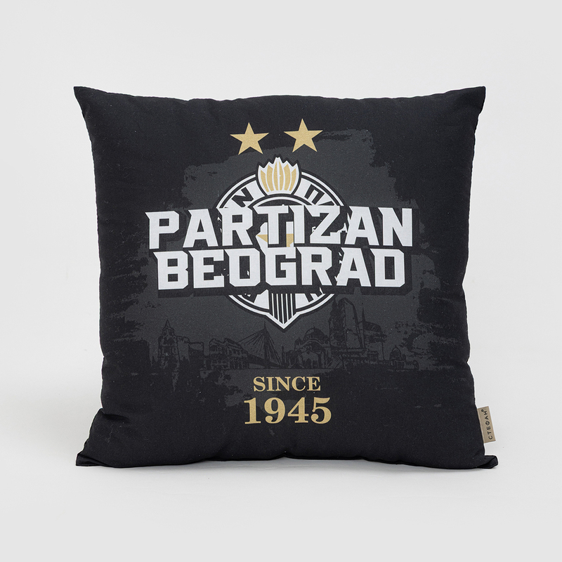 Stefan ukrasni jastuk Partizan, 40x40cm 