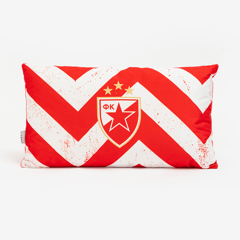 Stefan ukrasni jastuk Crven Zvezda, 30x50cm