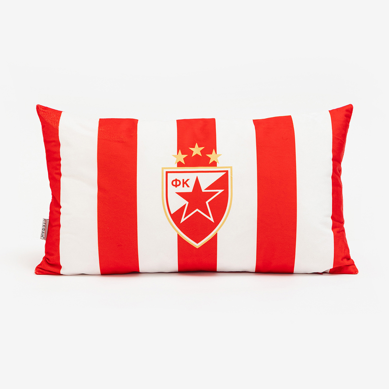 Stefan ukrasni jastuk Crven Zvezda, 30x50cm