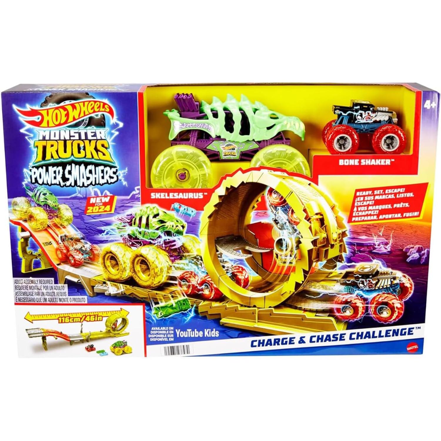 Hot Wheels Monster Trucks Power Smashers 