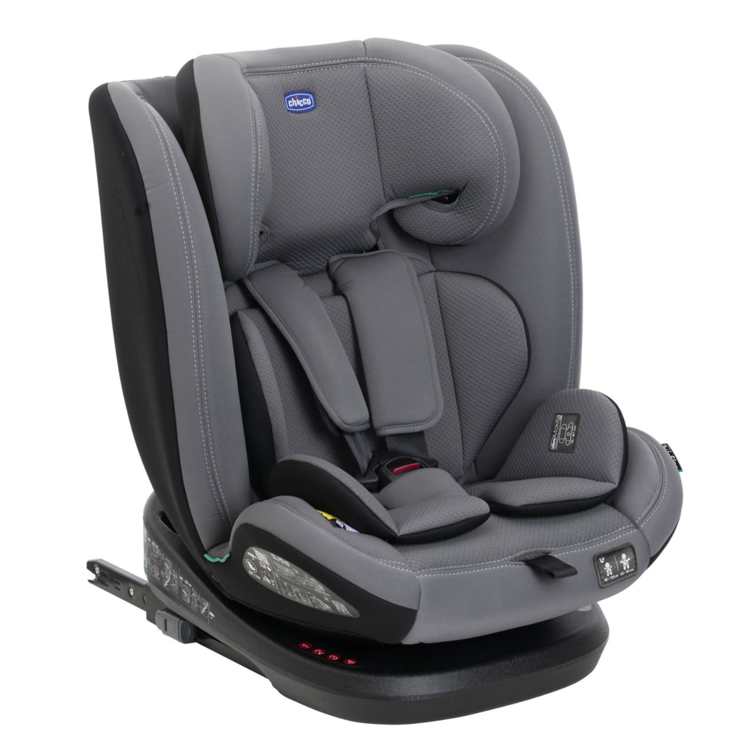 Chicco a-s Mokita i-Size (76-150), Grey Black