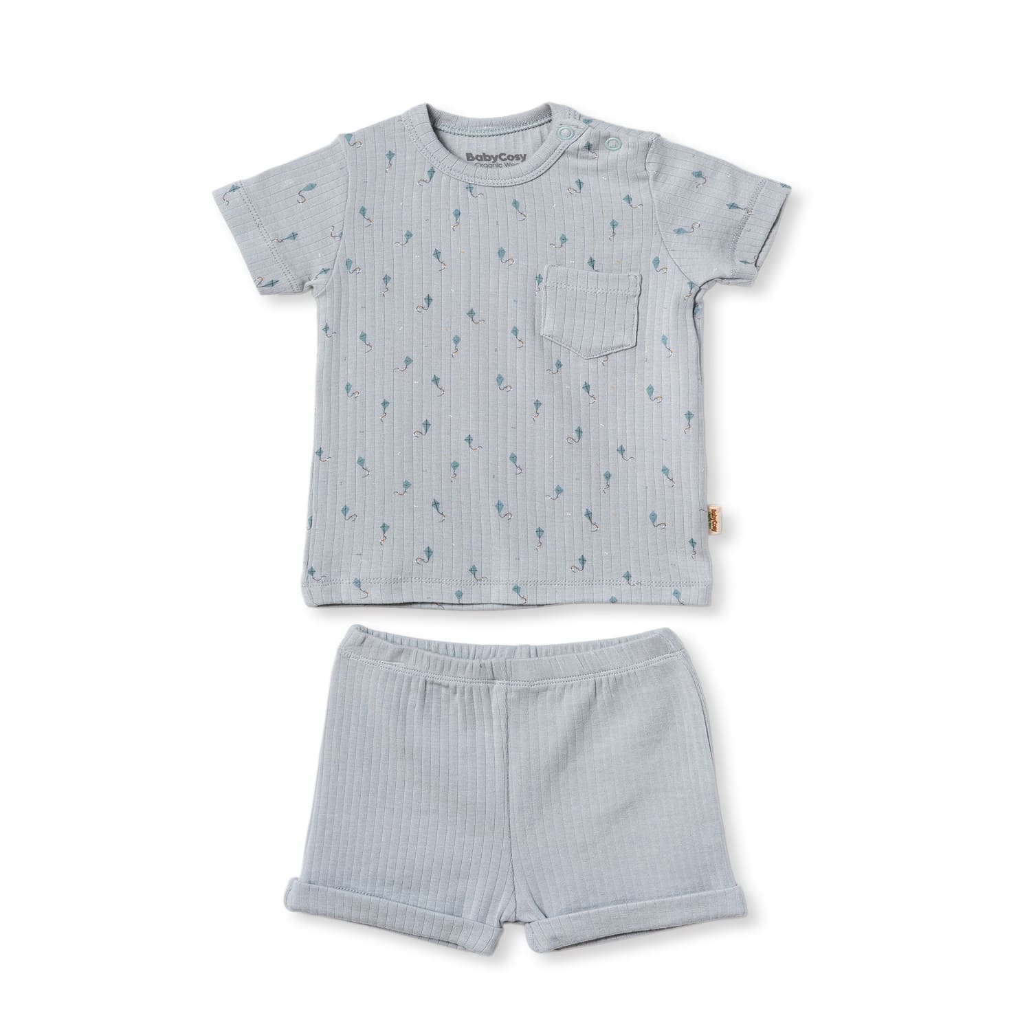 Baby Cosy komplet 2/1 (majica kr, šorts), dečaci