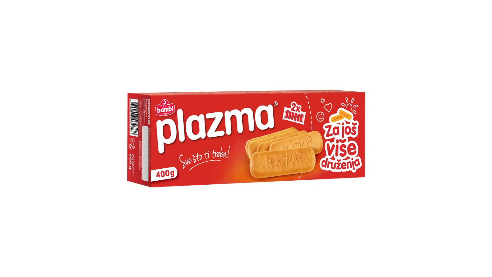 Plazma keks 400g 