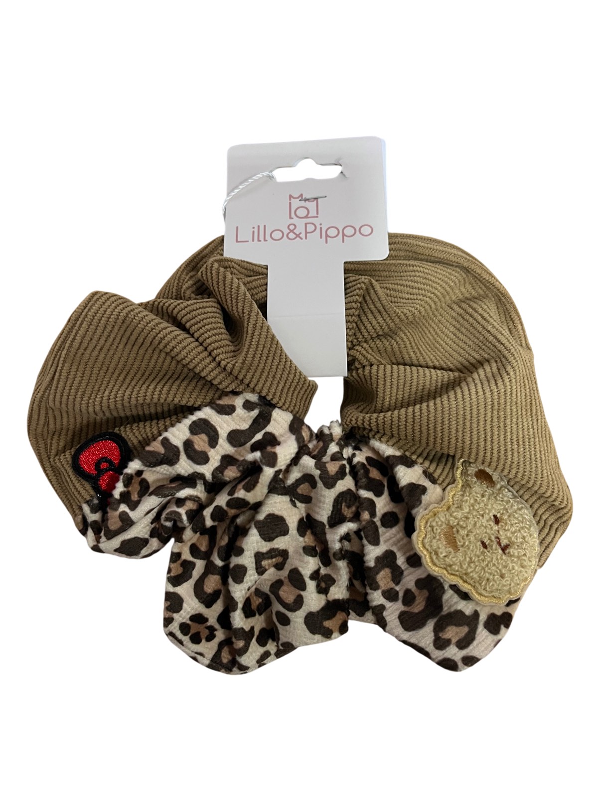 Lillo&Pippo gumica za kosu leopard 