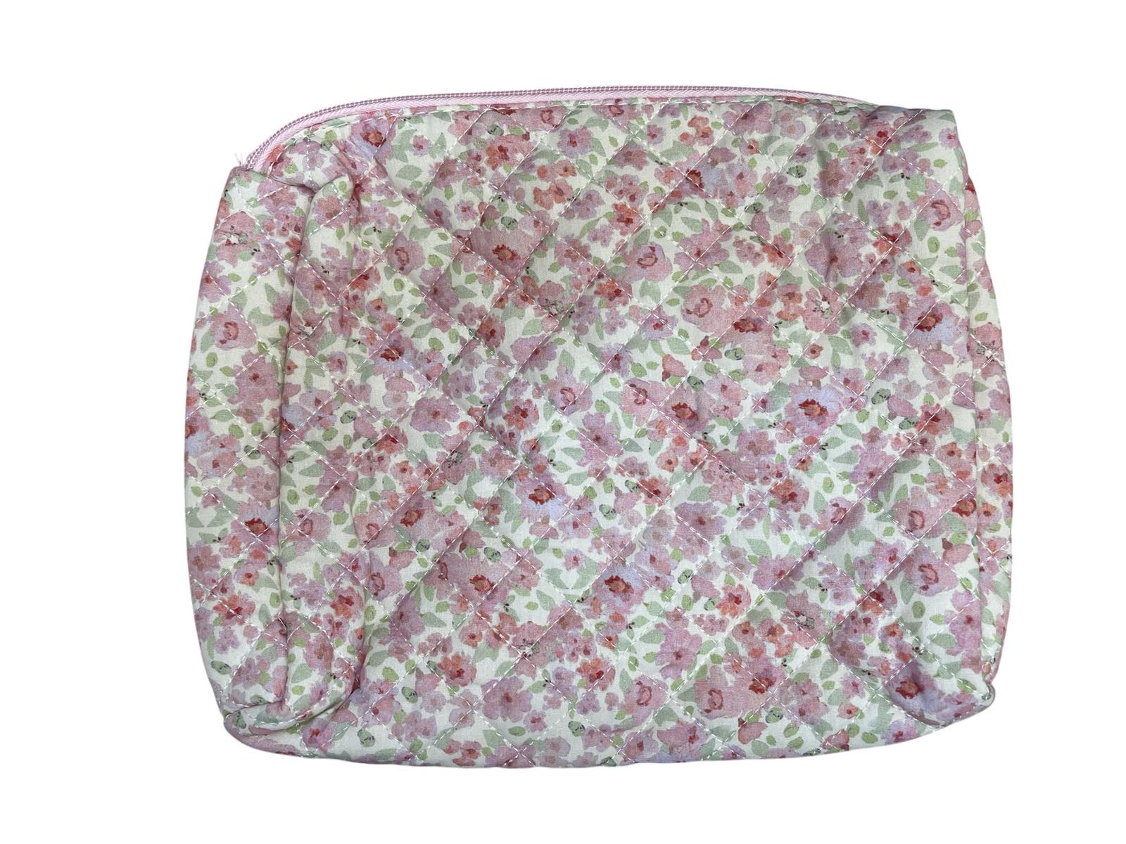 Be Cute neseser roze sa cvetićima 26*17*8cm 