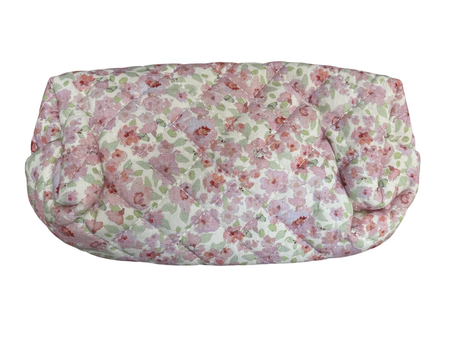 Be Cute neseser roze sa cvetićima 19*8*6cm