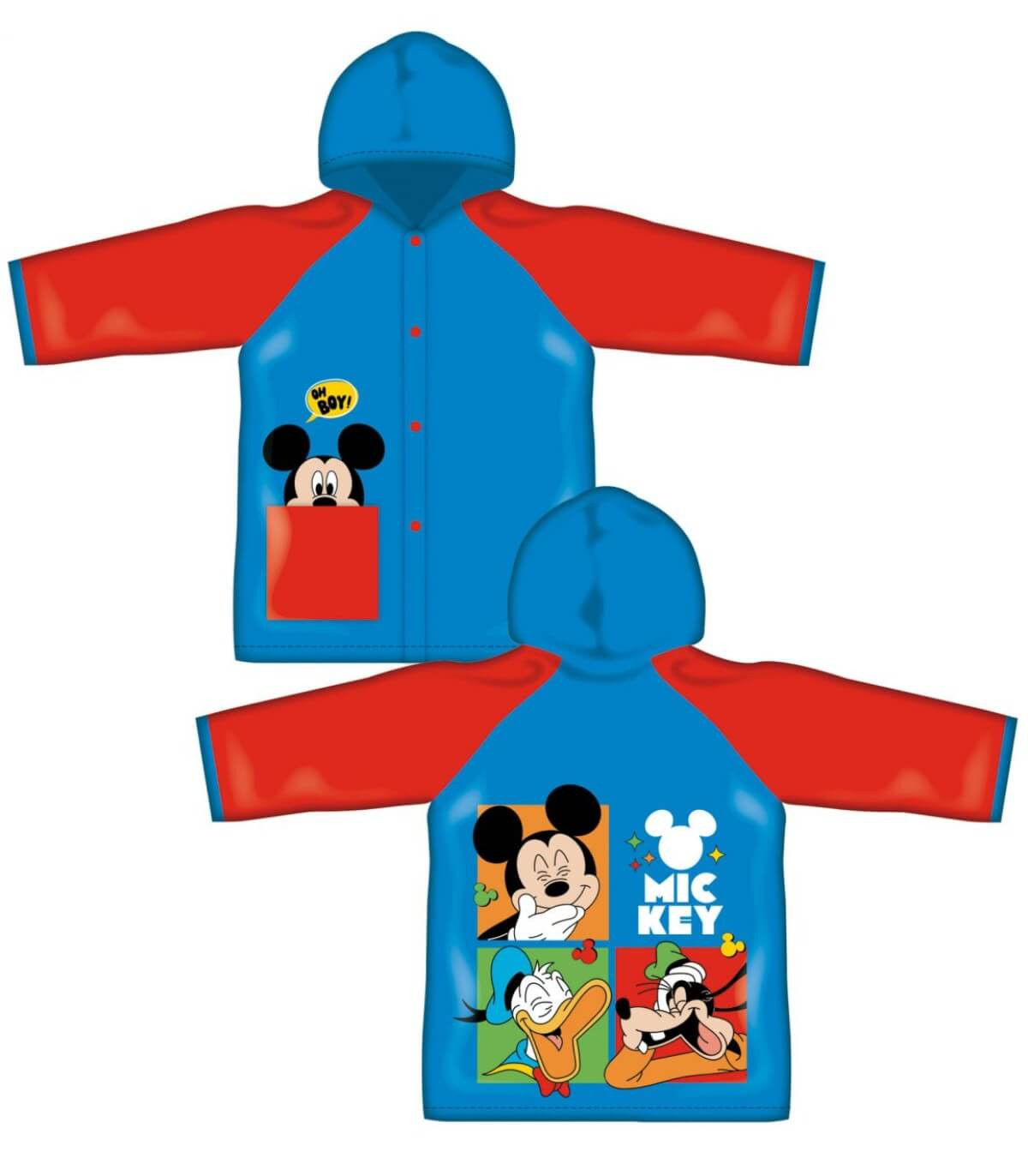 Arditex kabanica Mickey, dečaci