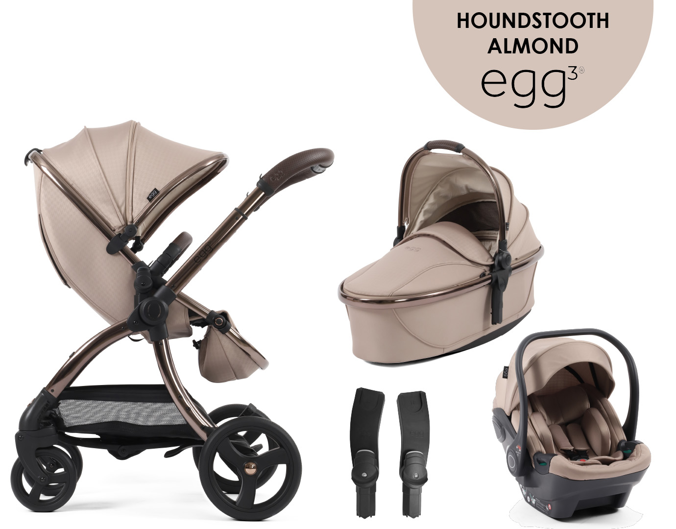 Egg 3 trio sistem, Houndstooth Almond