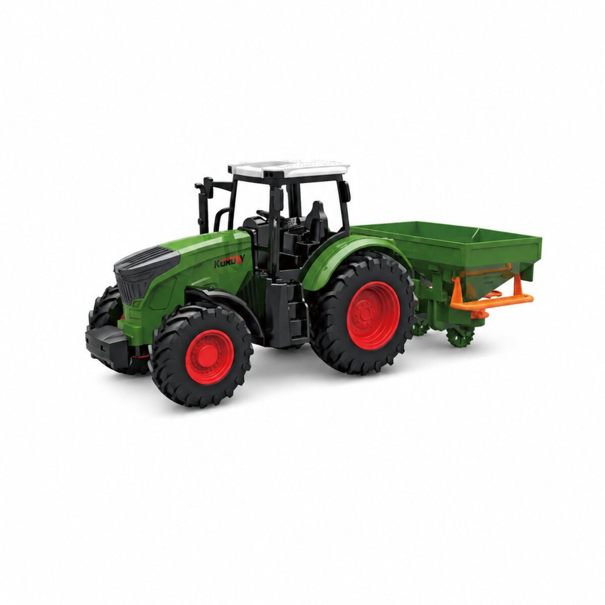 Cute&Cool traktor rasipač 1:24, zeleni