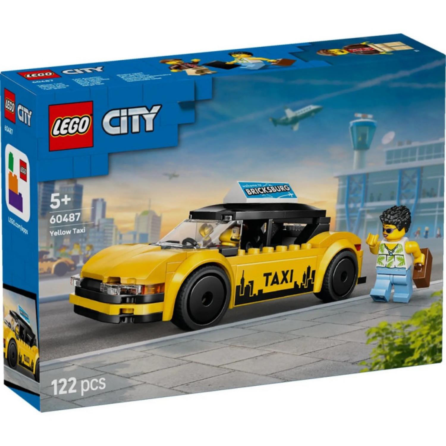 Lego City Yellow Taxi