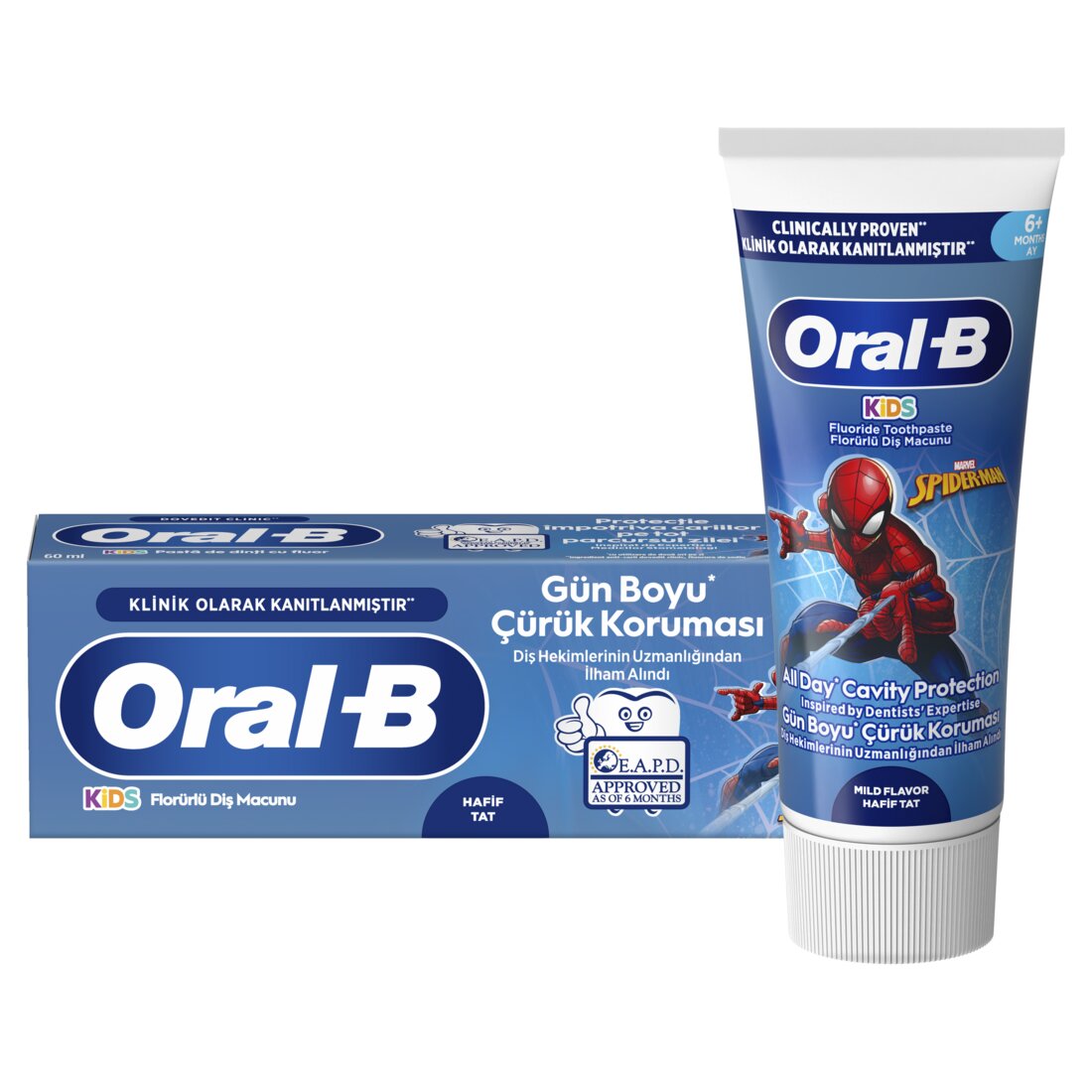 Oral-B kids Spiderman 60ml pasta