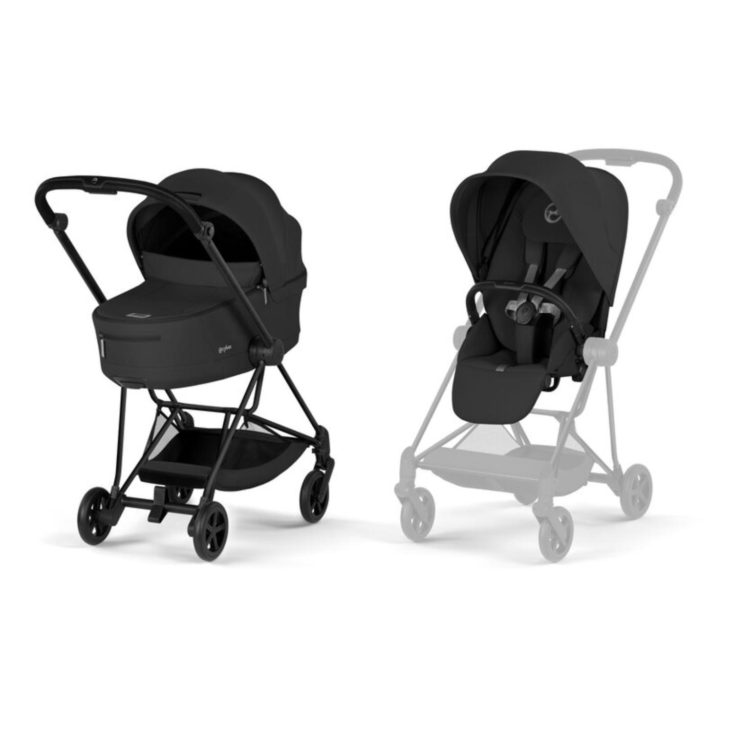 Cybex duo sistem Mios 4.0. Sepia Black(matt black) 
