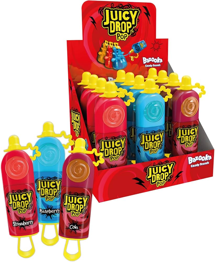 Bazooka juicy drop pop 26g