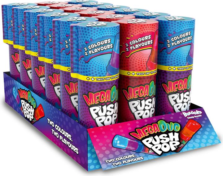 Bazooka push pop mega duo 30g 