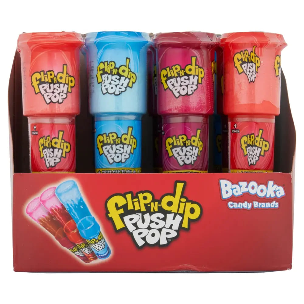 Bazooka flip & dip pop 25g