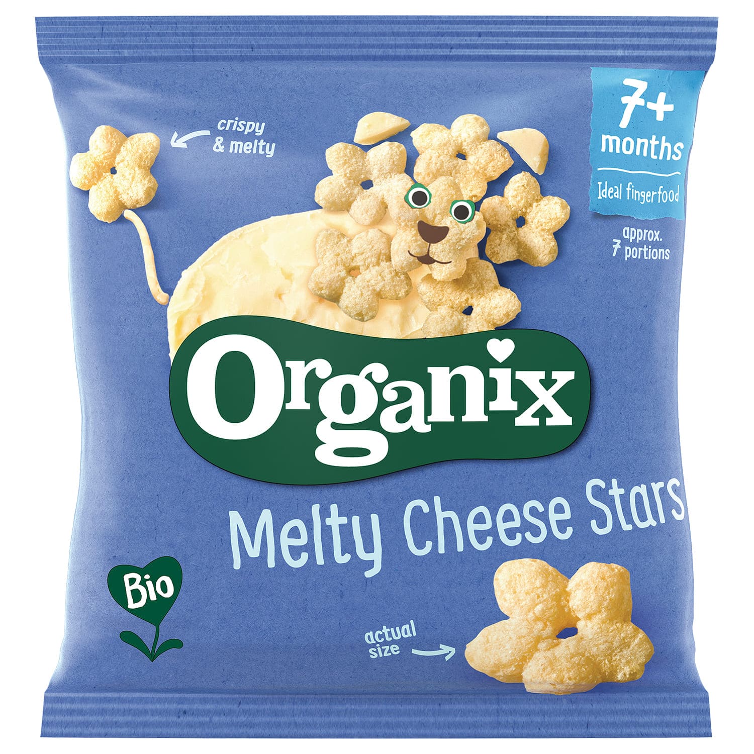 Organix organski flips zvezdice sa sirom 20g