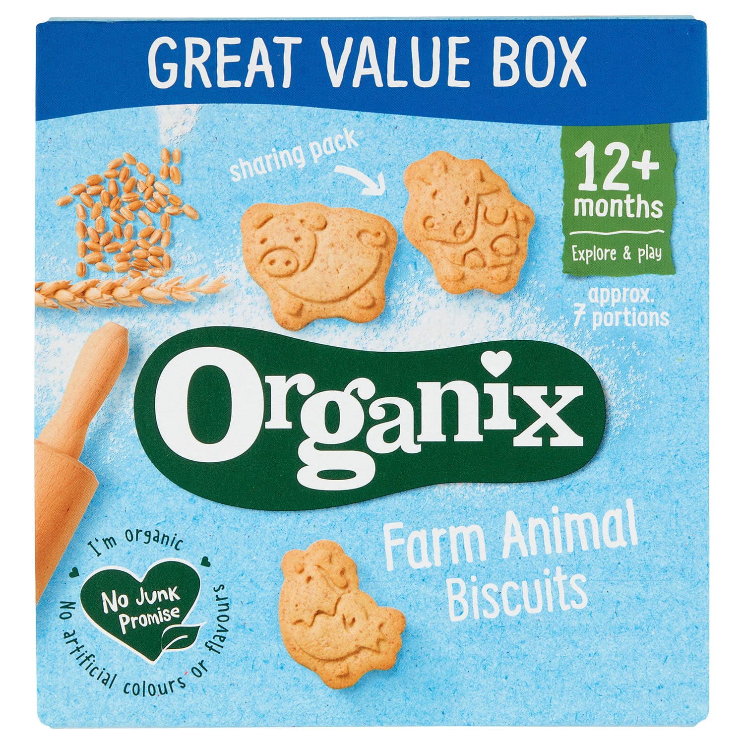 Organix organski biskvit farma životinja 100g 