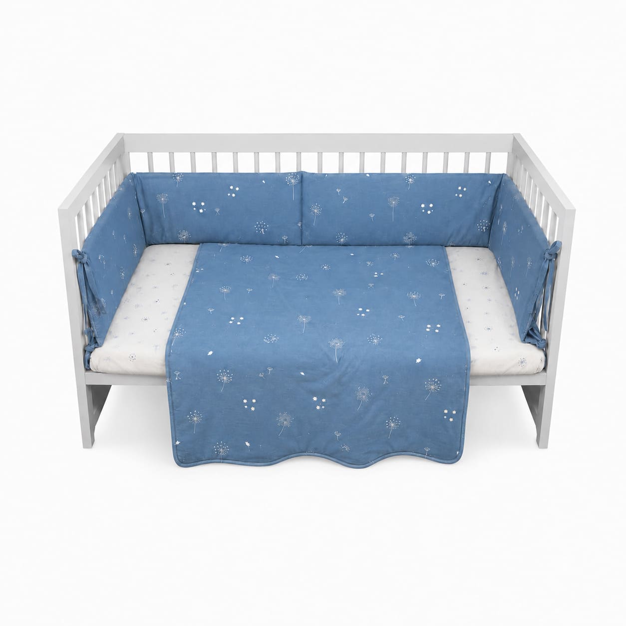 Lillo&Pippo punjena posteljina 3/1, Blue Wish 