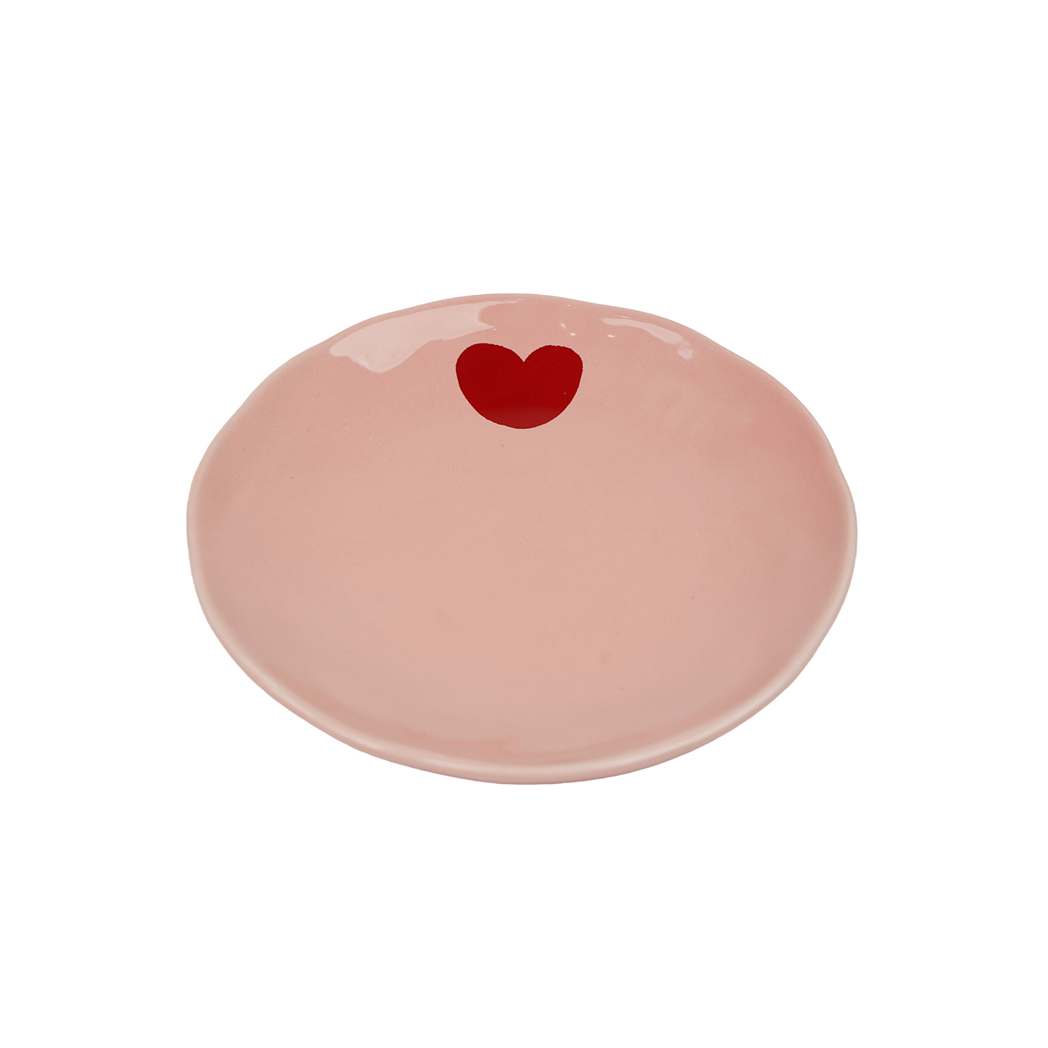 Cute&Cool HOME dekorativni tanjir roze, 22cm 