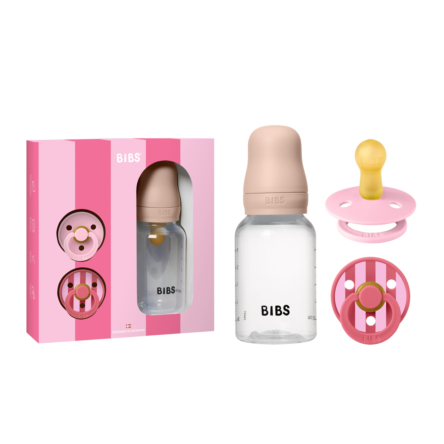 BIBS STUDIO set laže i flašica Blush