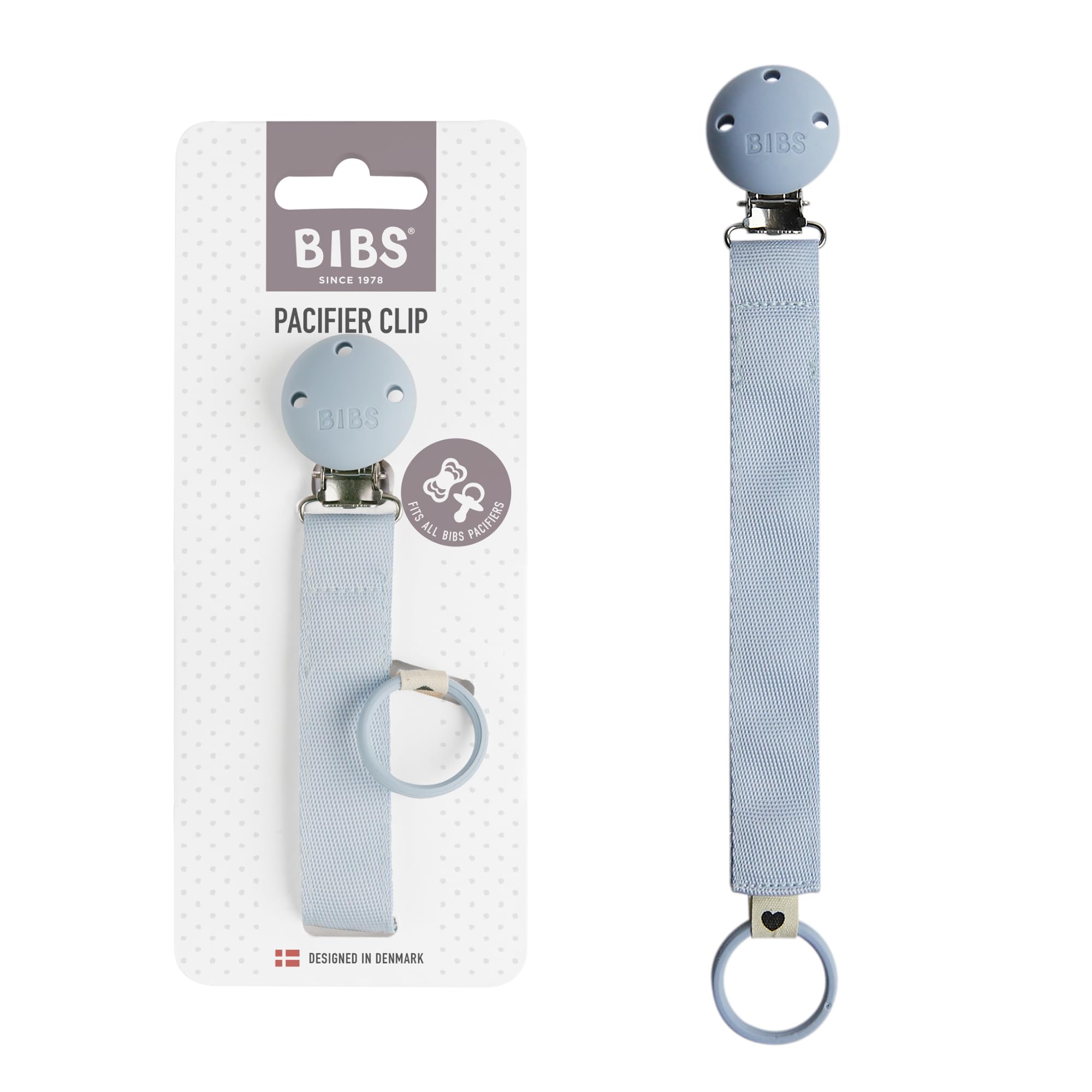 Bibs lančić Ribbon Dusty Blue
