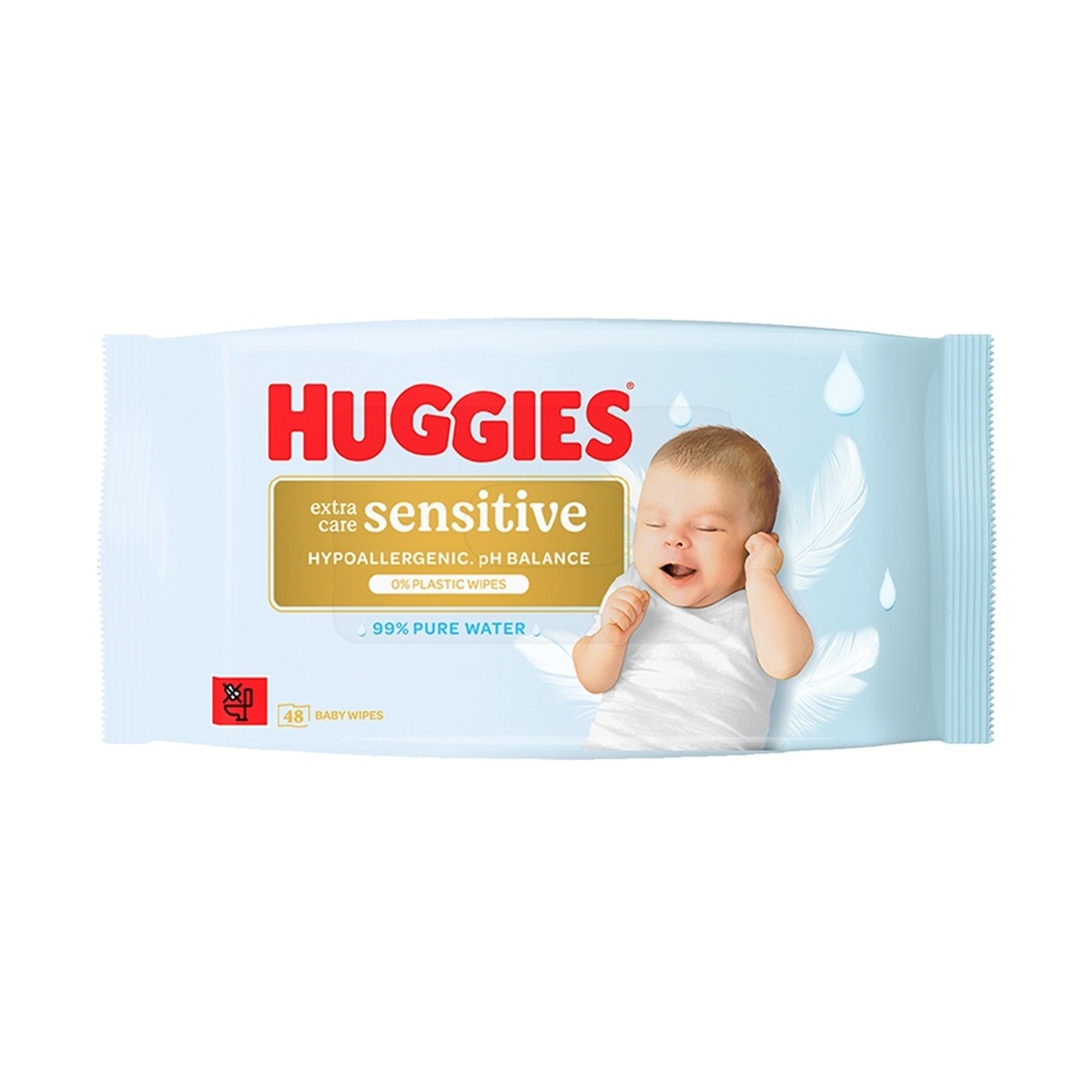 Huggies baby vlažne maramice pure sensitive 48kom