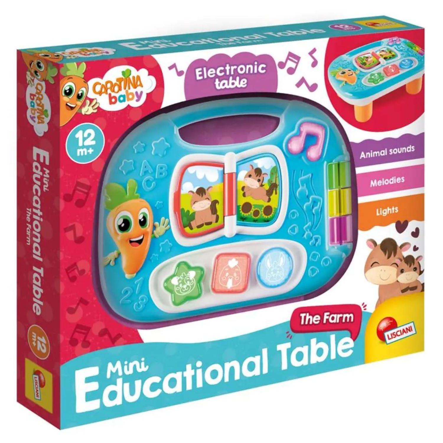 Carotina edukativni set Mini Tabla Farma Lisciani