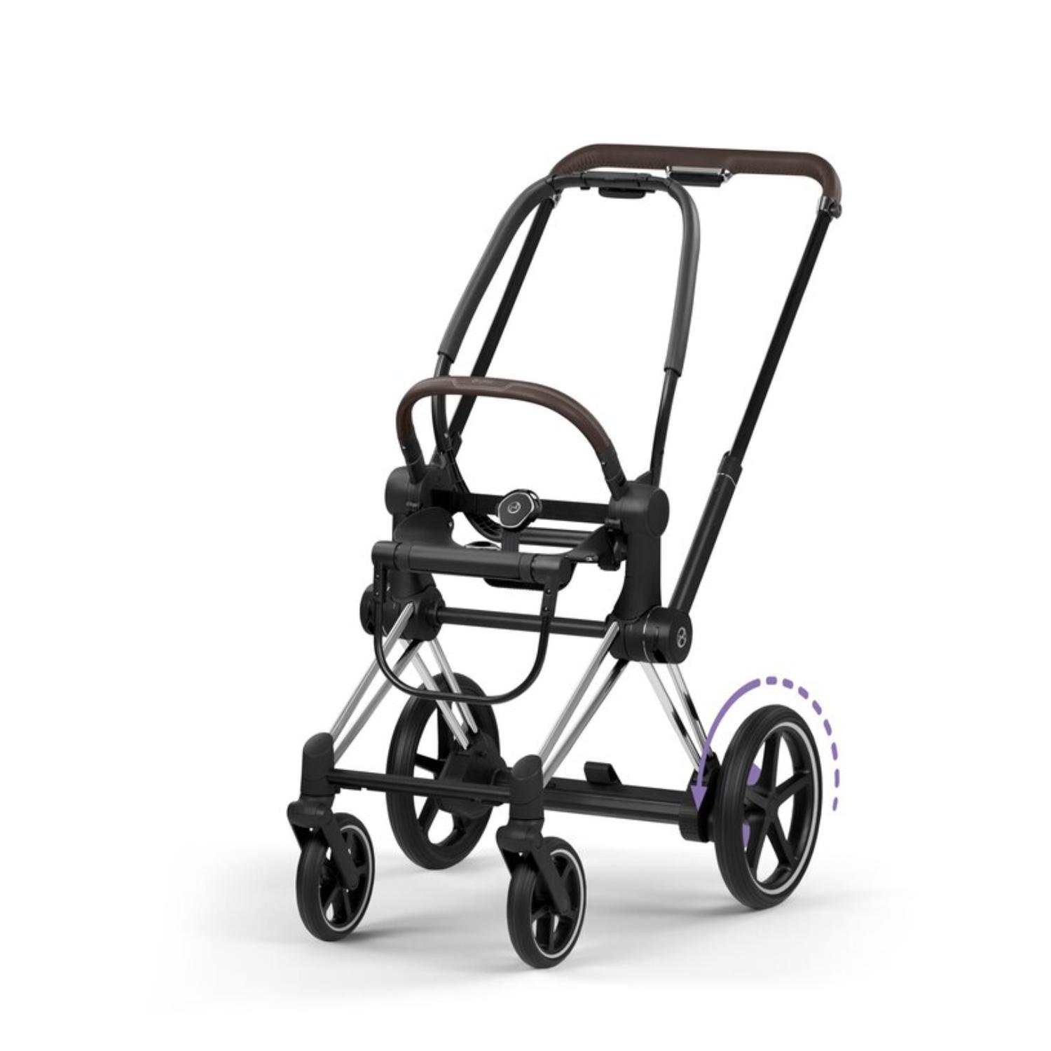 Cybex ram i sedalni deo za ePriam 5.0,Brown chrome