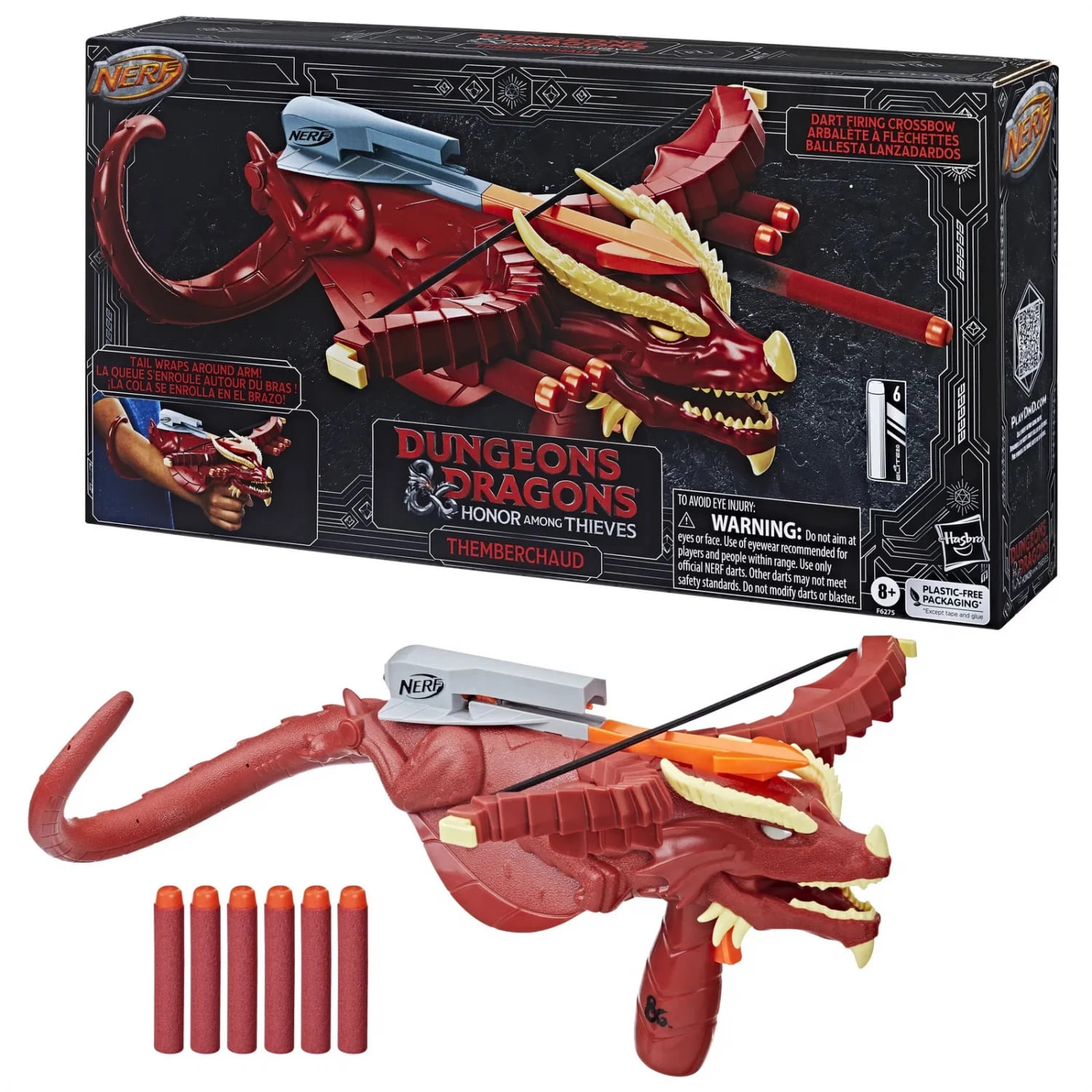 Nerf Dungeons & Dragons Themberchaud puška