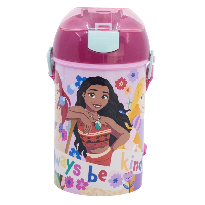 Stor flašica sa trakom za nošenje 450ml Princess
