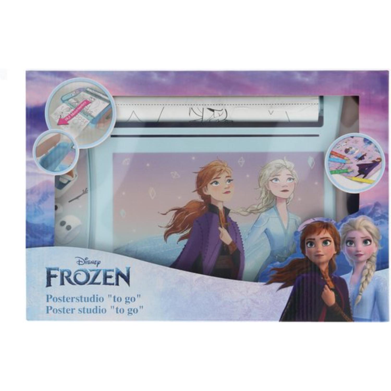 Frozen kreativni set Posterstudio To Go-stikeri