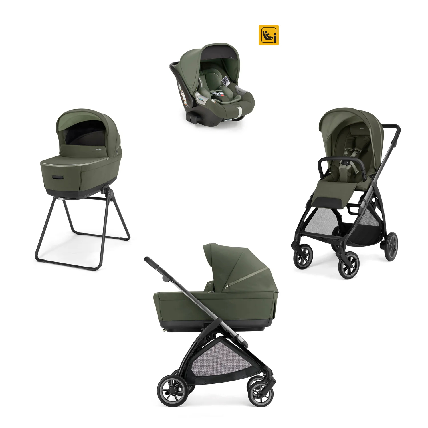 Inglesina trio sistem Electa Darwin, Loft Green 
