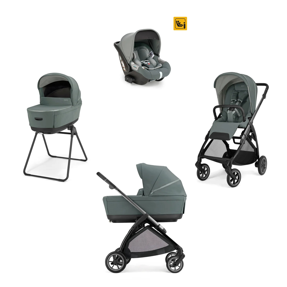 Inglesina trio sistem Electa Darwin, Studio Grey