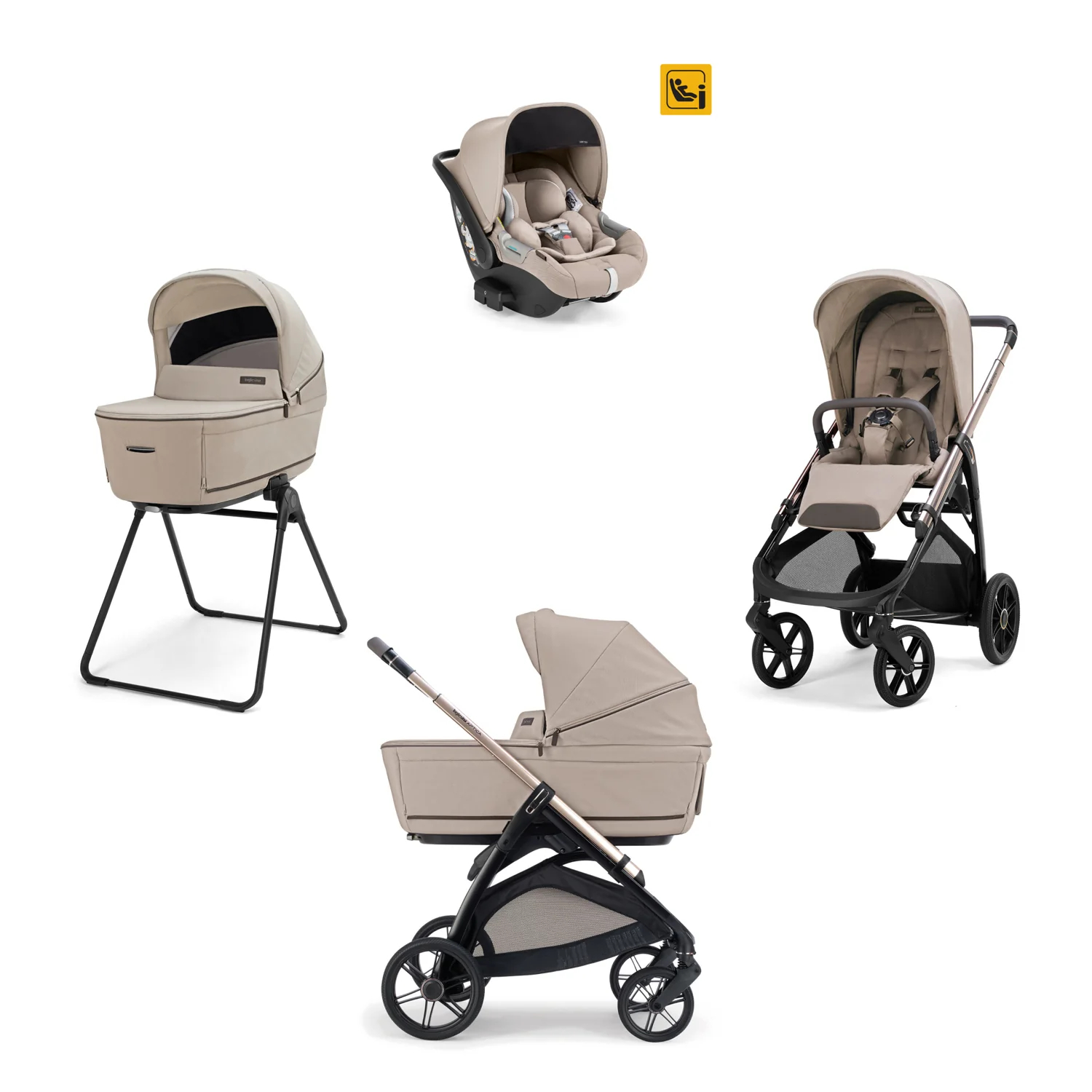 Inglesina trio sistem Aptica Darwin, Vicuna Beige 