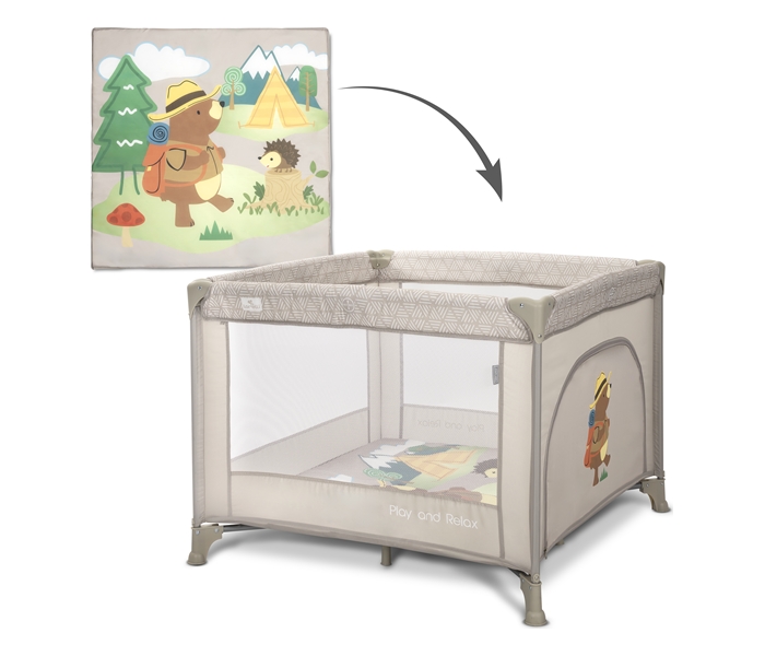 Lorelli ogradica za bebe Play & Relax,Beige campin