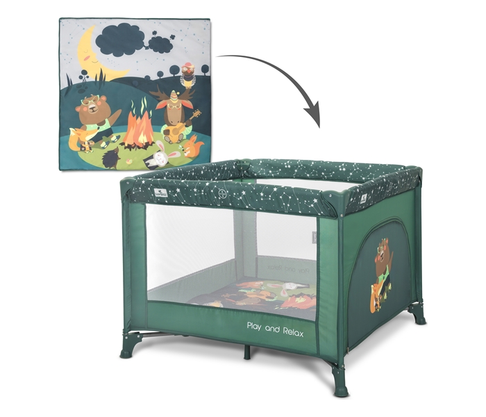 Lorelli ogradica za bebe Play & Relax,Geen night 