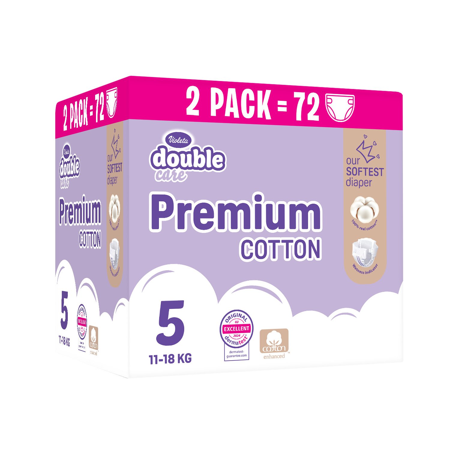 Violeta pelene premium Box 5 11-18kg 72 kom