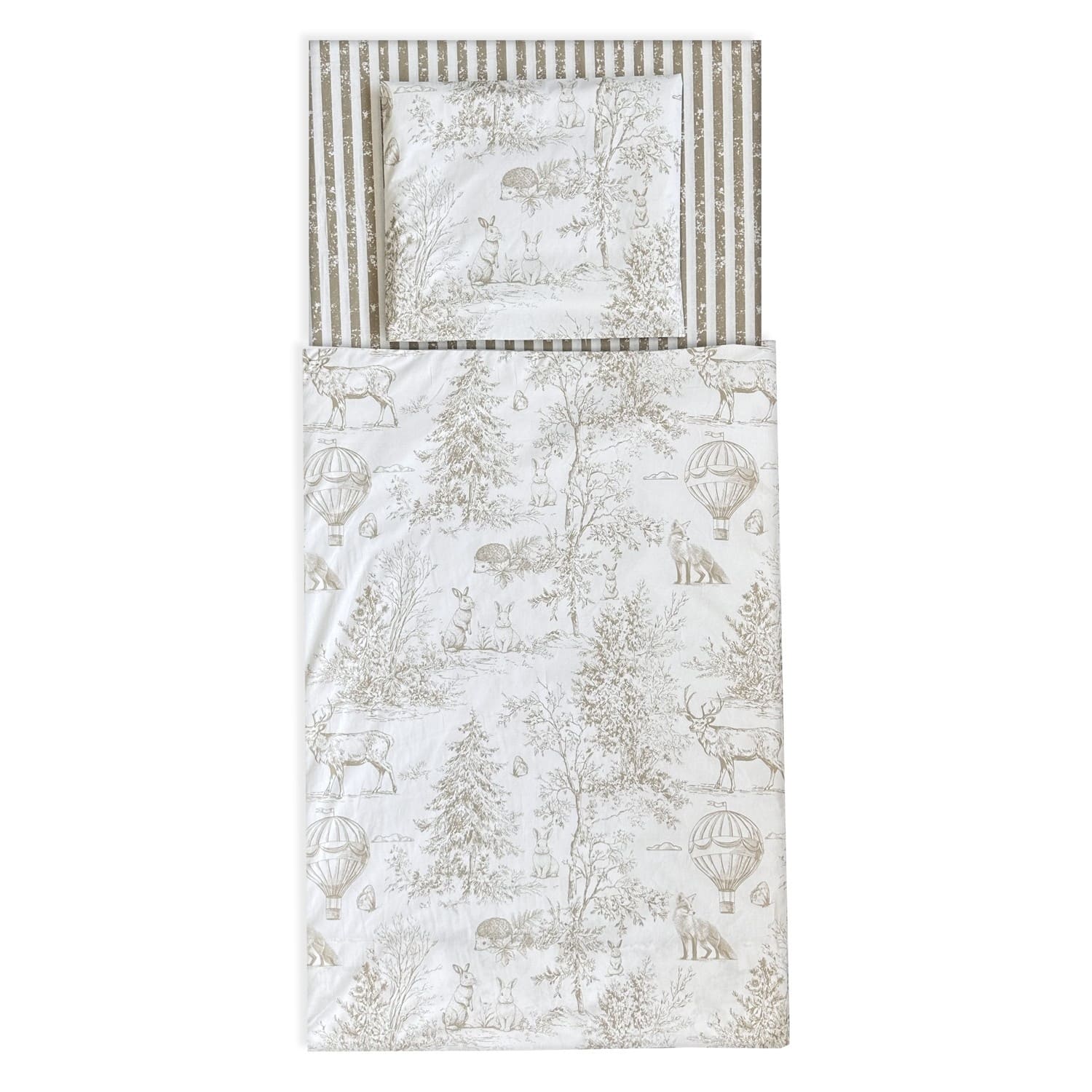 Baby Textil posteljina Šumski svet 3/1, 80x120cm 