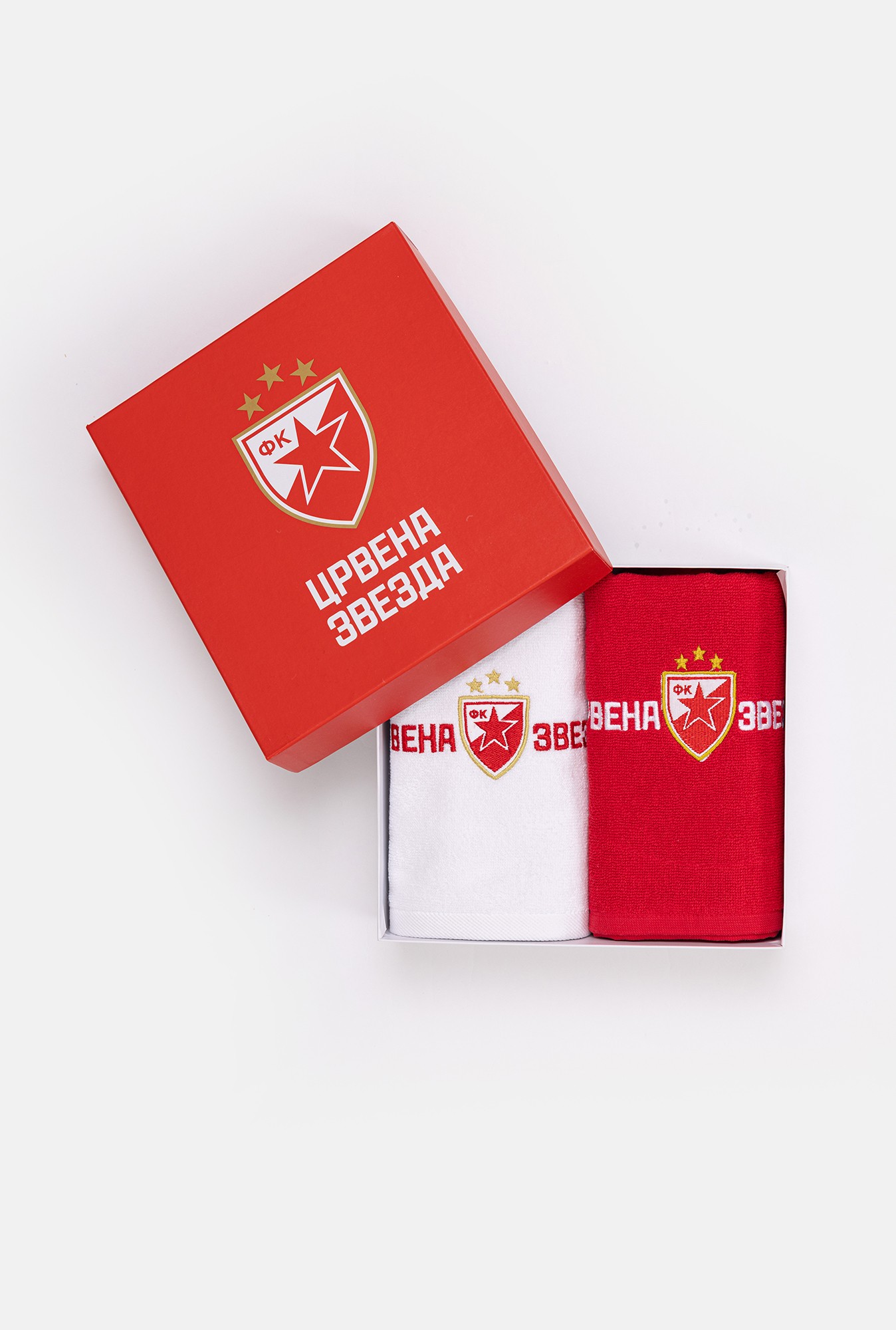 Stefan set peškira 2/1, Crvena Zvezda, 50x90 cm 