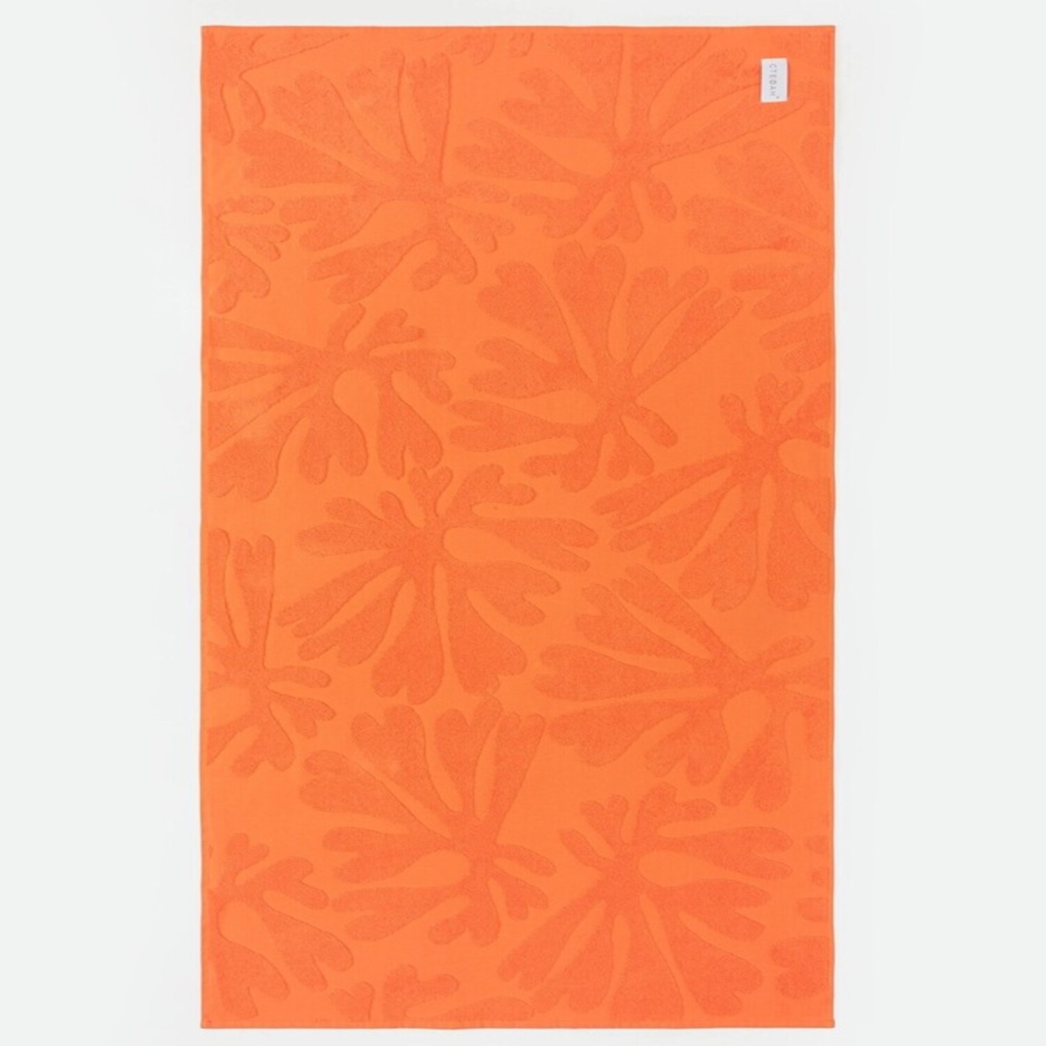Stefan peškir za plažu koral narandžasti, 78x160cm 