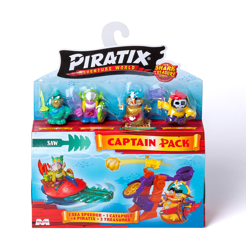 Piratix-Shark treasure -Captain pack