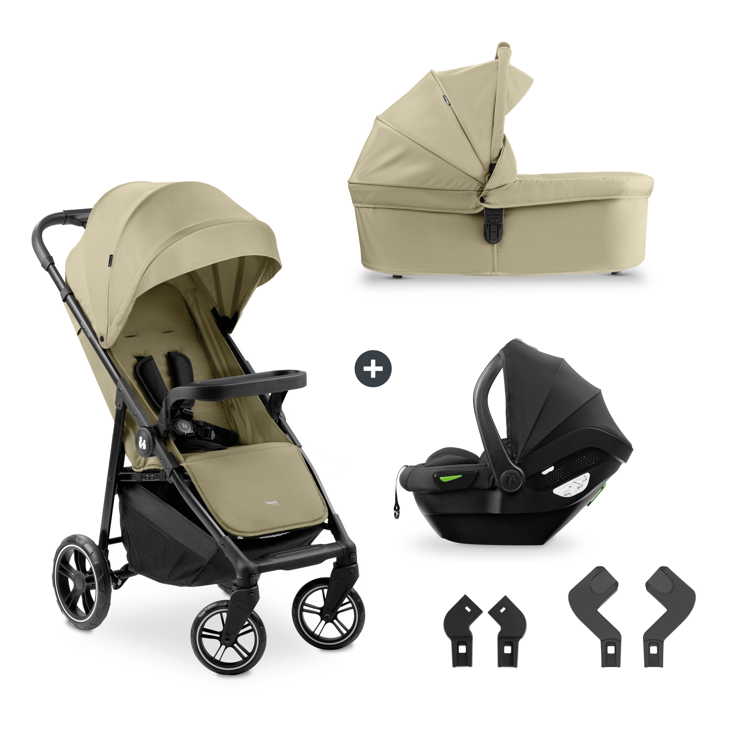 Hauck trio sistem ShopNCare, Olive 