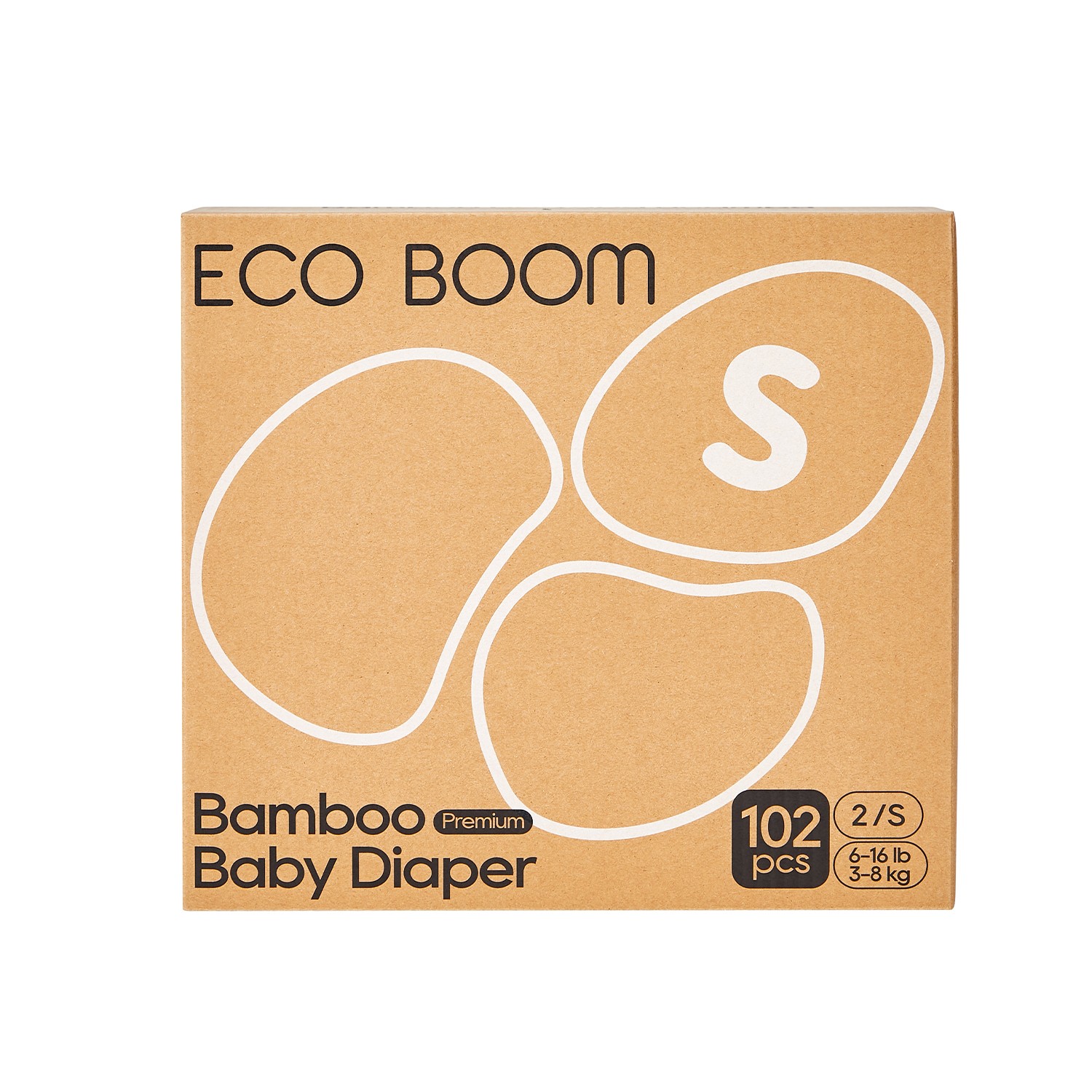Eco boom pelene biorazgradive S, 3-8kg, 102kom 
