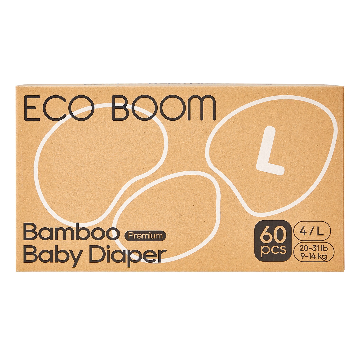 Eco boom pelene biorazgradive L, 9-14kg ,60 kom