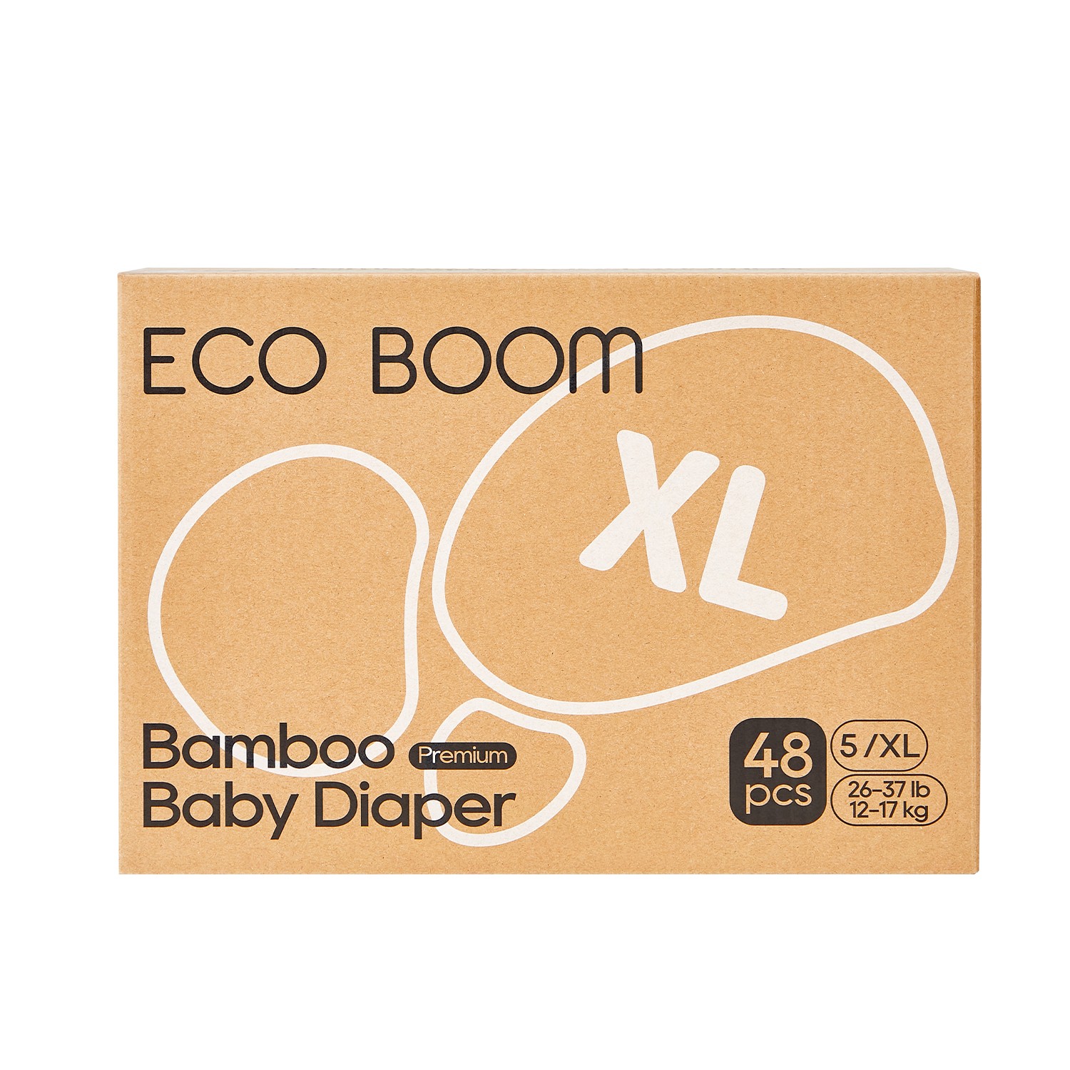 Eco boom pelene biorazgradive XL, 12-17kg ,48 kom 