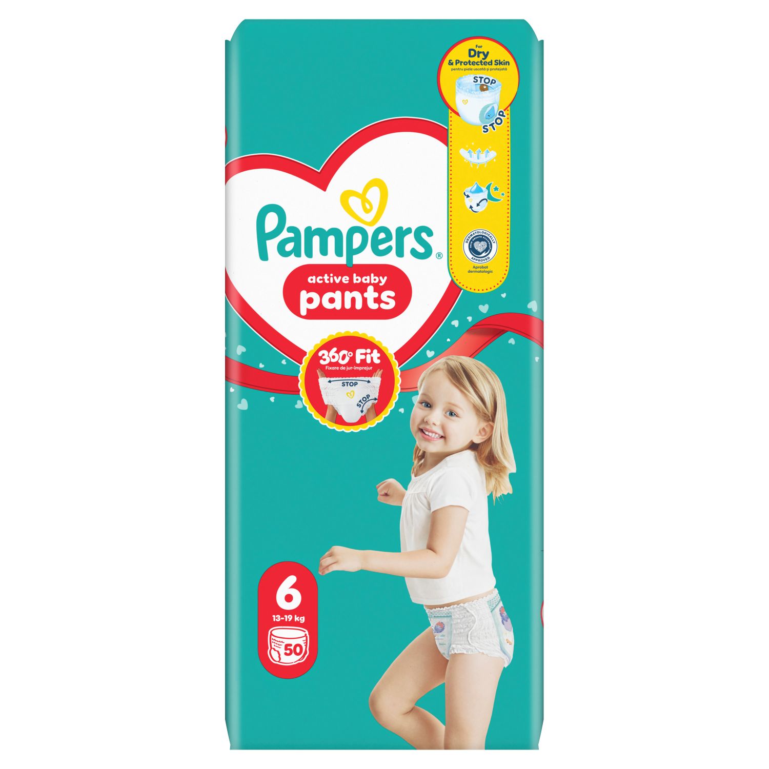 Pampers pants pelene GP 6 large 13-19kg 50kom