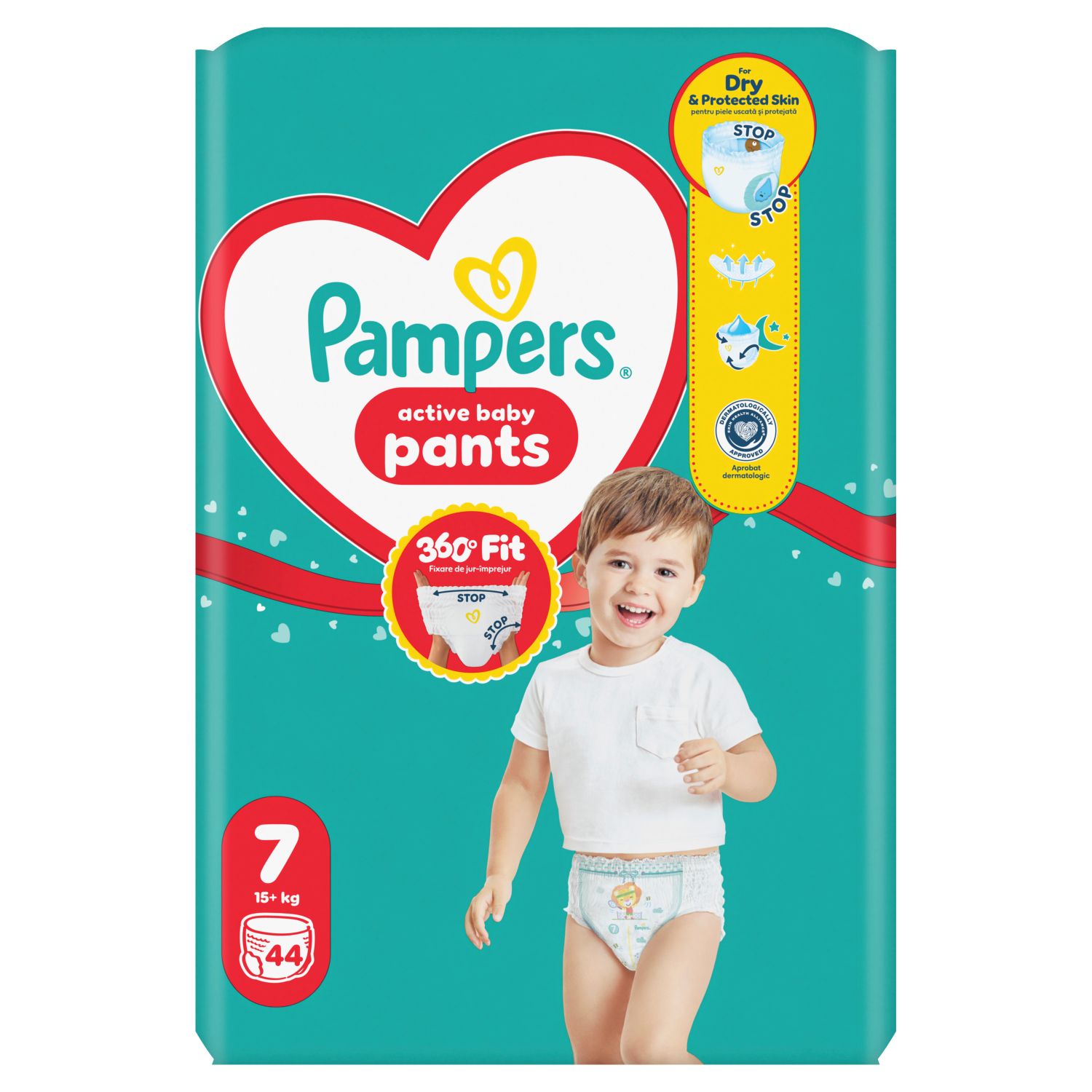 Pampers pants pelene GP 7 15kg+ 44kom